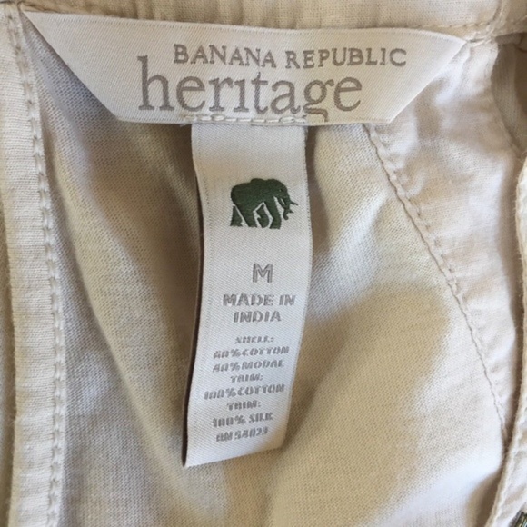 Banana Republic Cotton Heritage Beaded Dress M - Picture 6 of 6